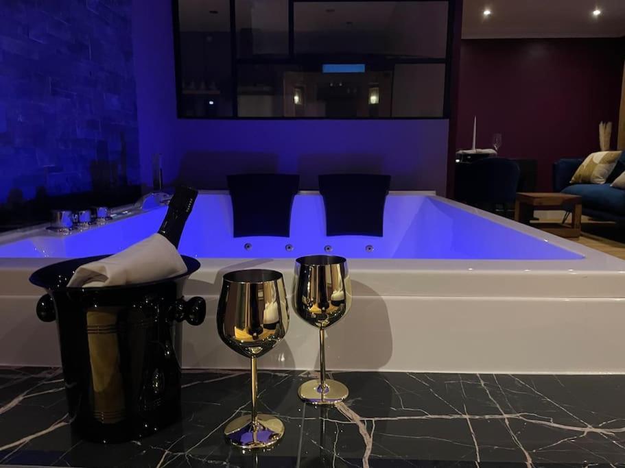 Le Cocon Des Granges - Suite Sauna Jaccuzi Spa Bonnieres-sur-Seine Ngoại thất bức ảnh